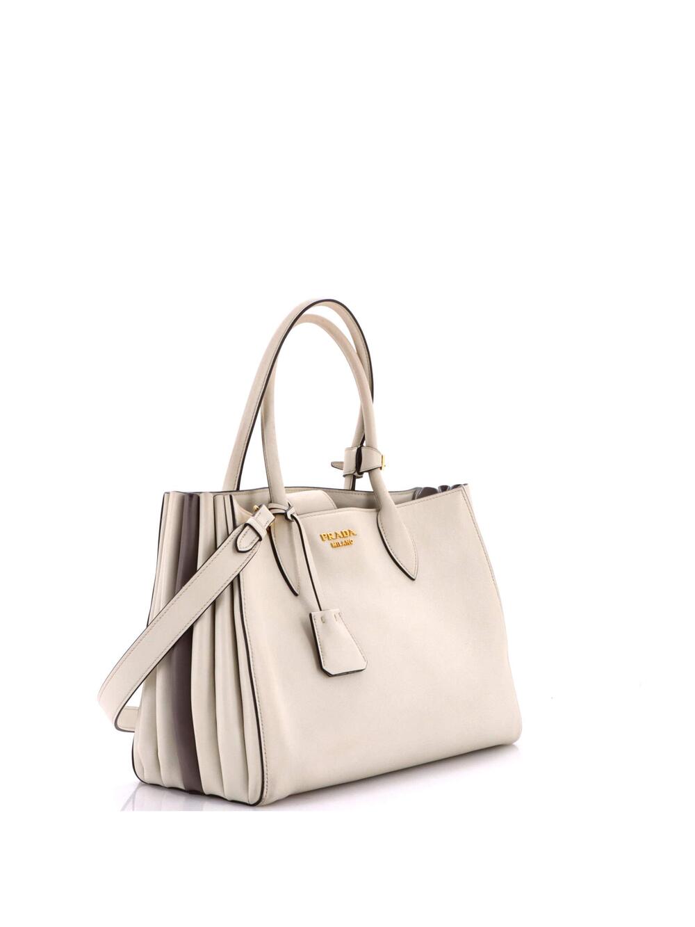 Prada Soft Bibliotheque Tote City #258059P10B - Picture 2 of 8